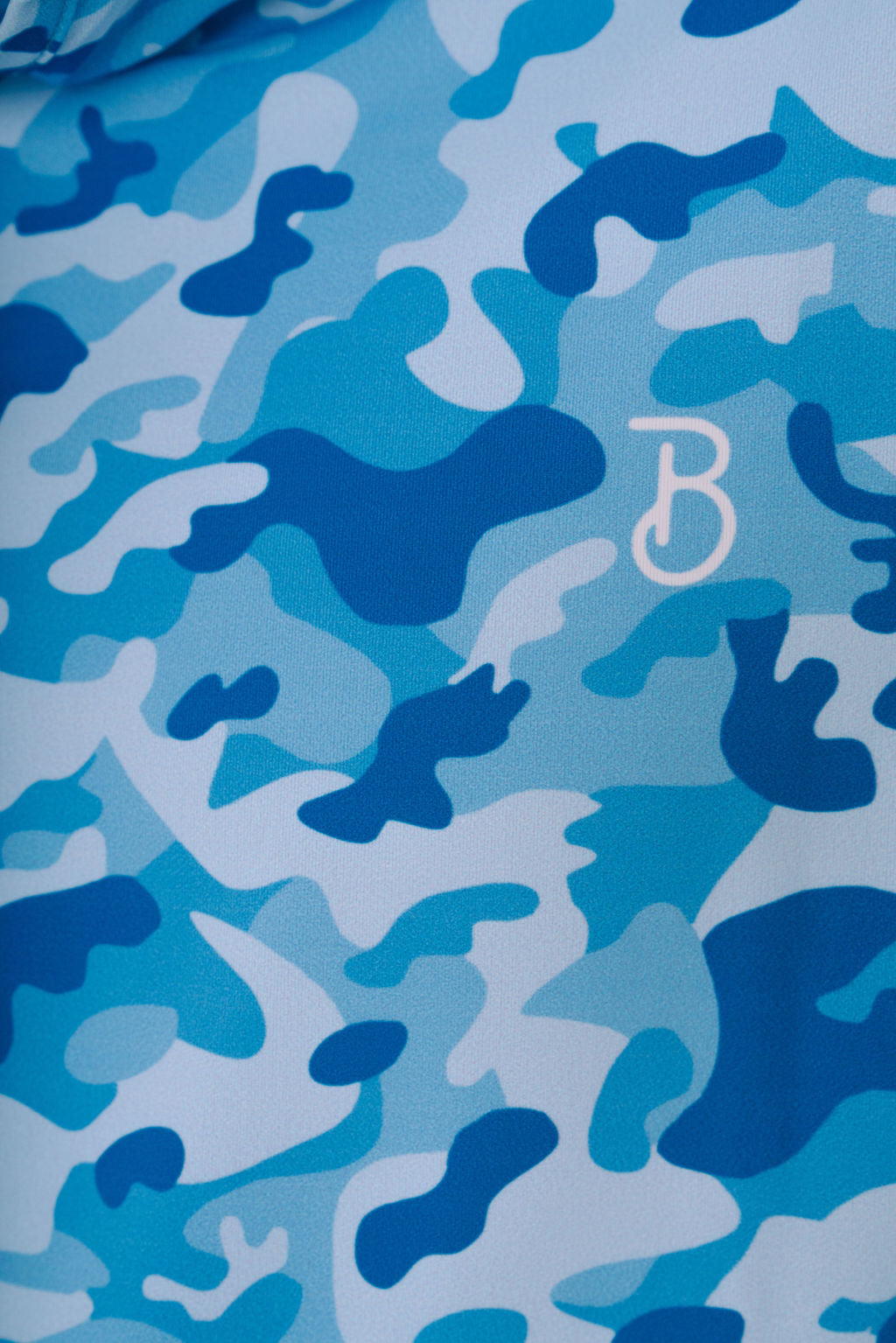 Blue Camo Fishing Tee