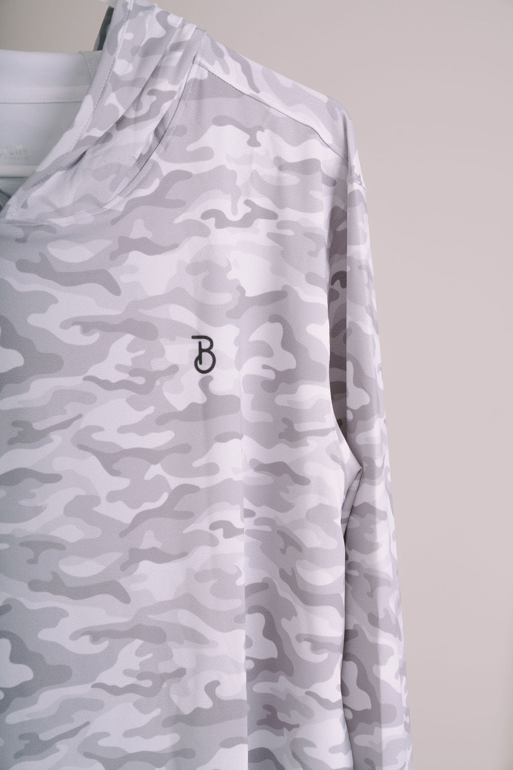 Grey Camo Fishing Tee