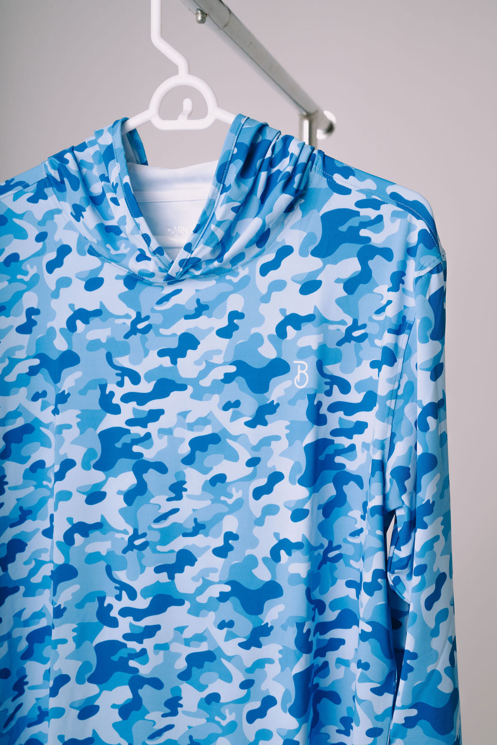 Blue Camo Fishing Tee