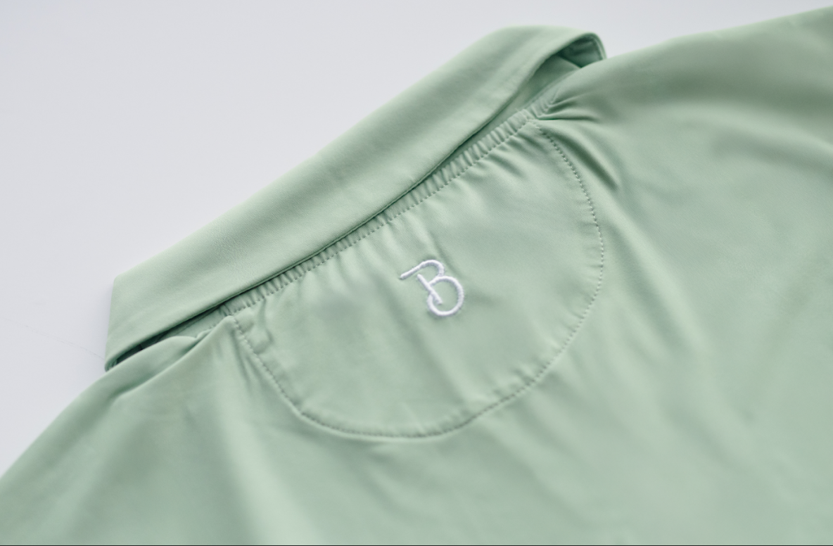 Light green Performance polo