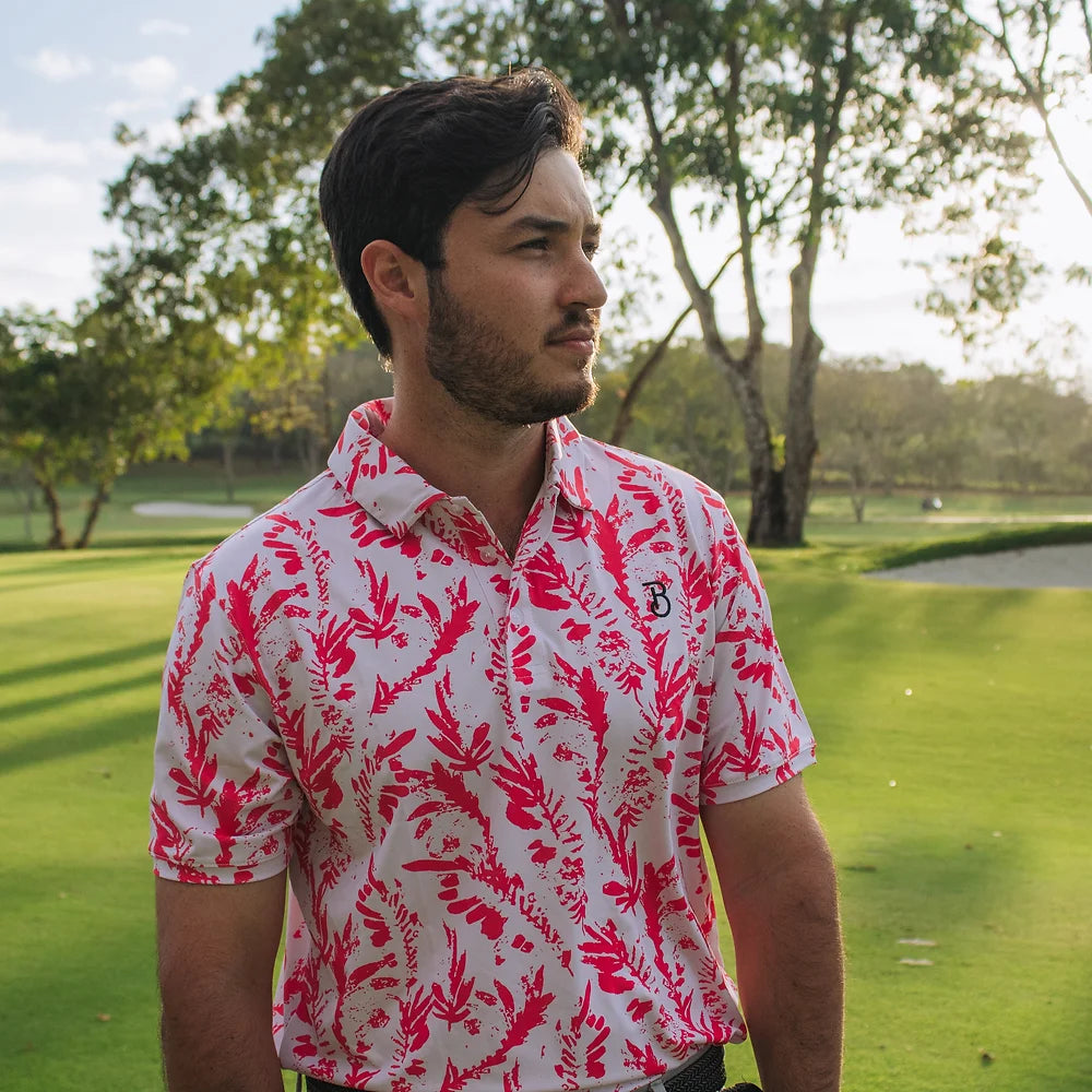 Cartagena Red Performance Polo