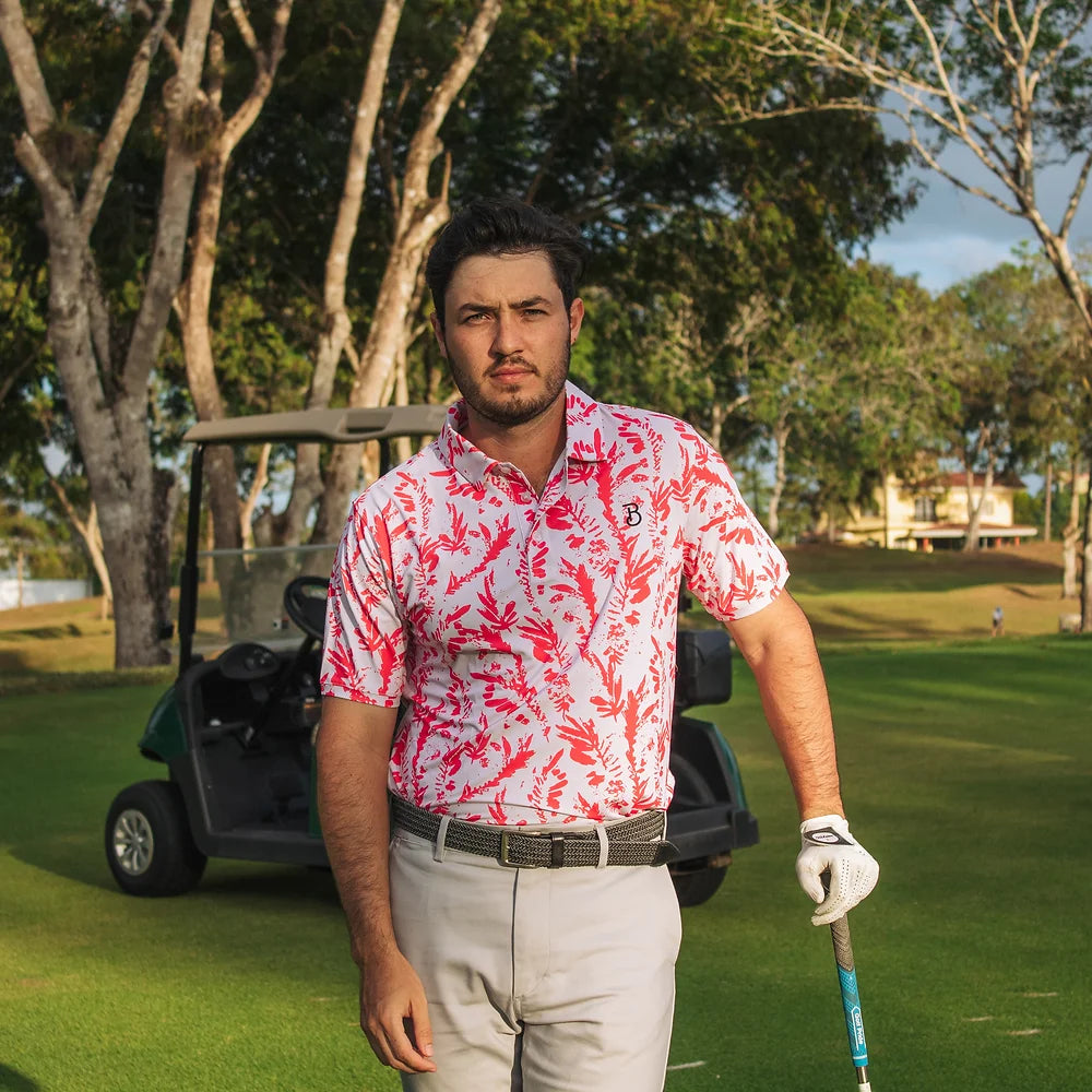 Cartagena Red Performance Polo
