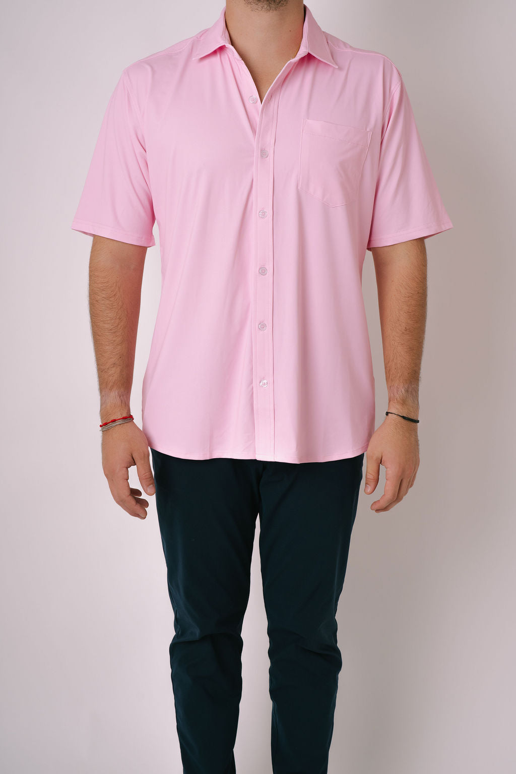 Peach Button-Up