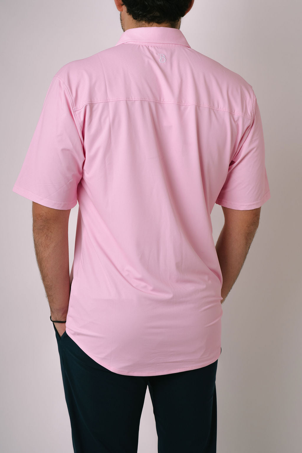 Peach Button-Up
