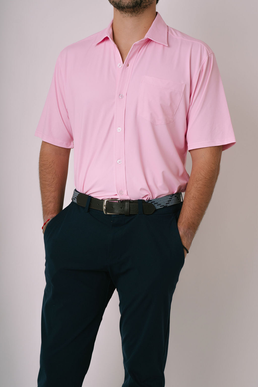 Peach Button-Up