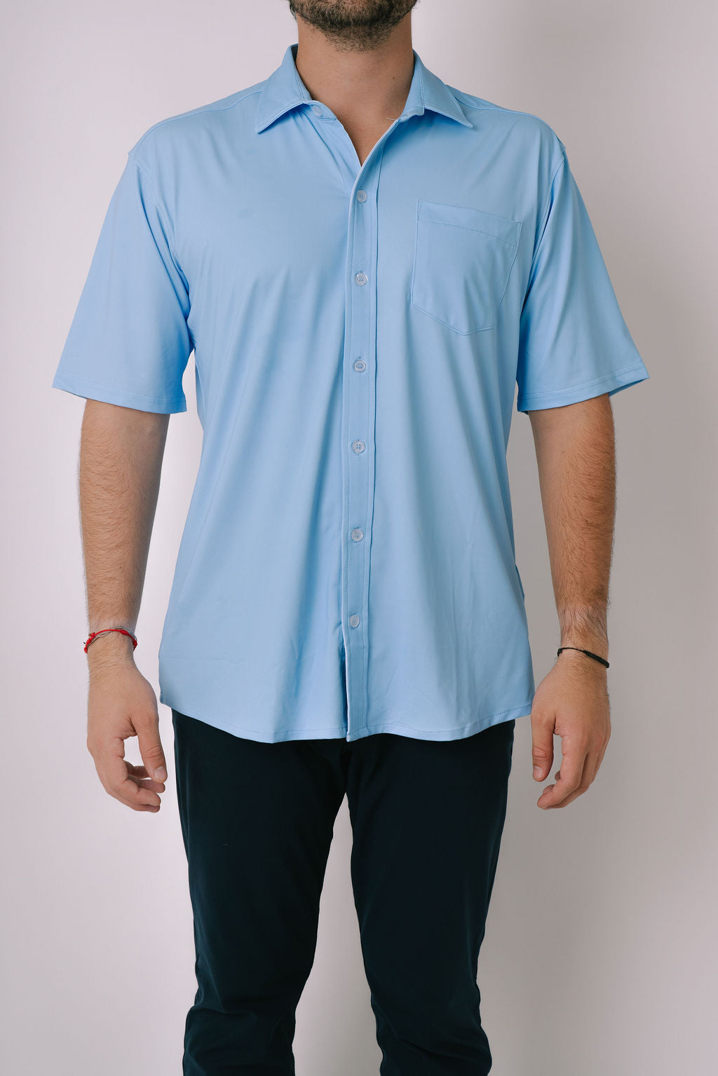 Light Blue Button-Up