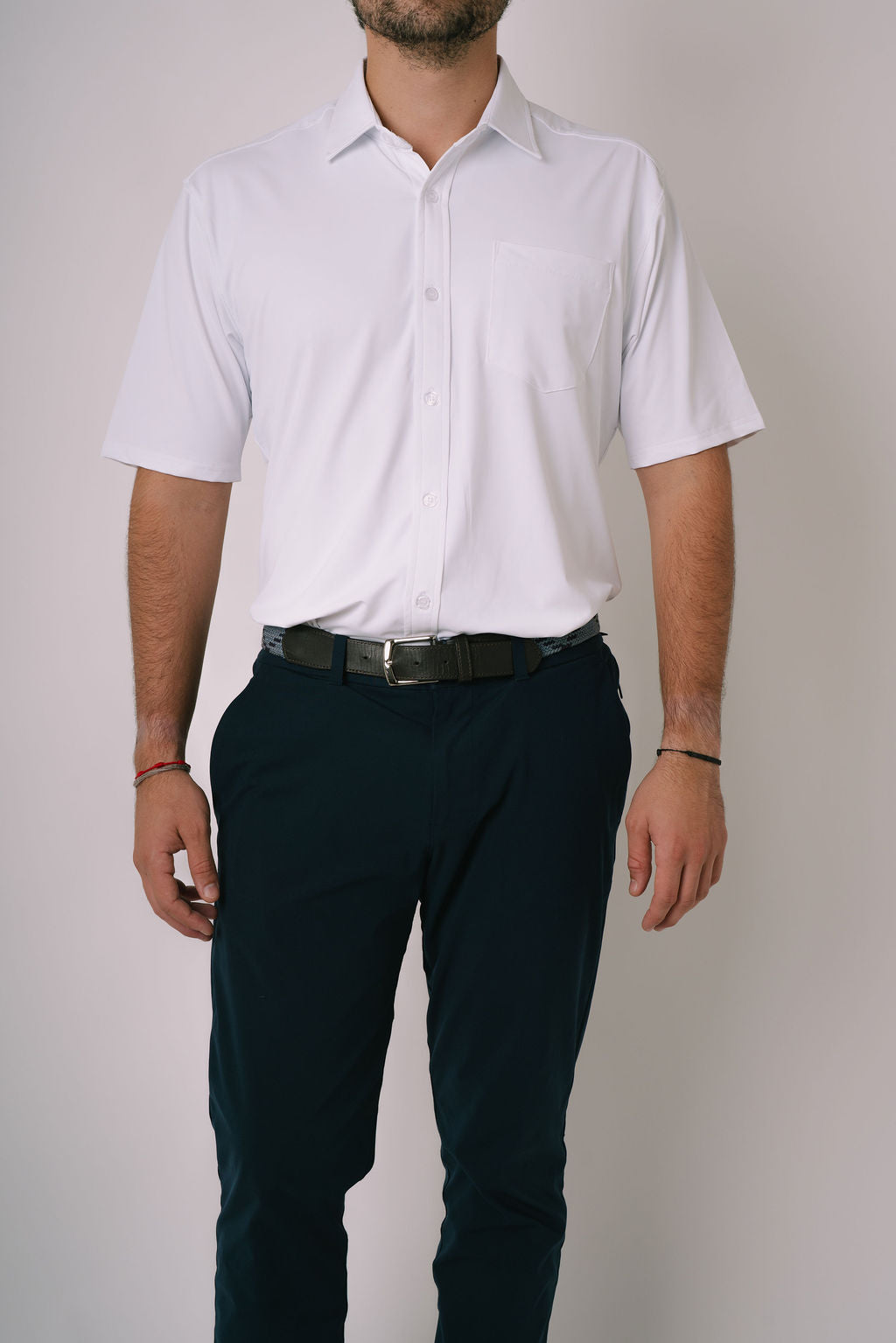 White Button-Up