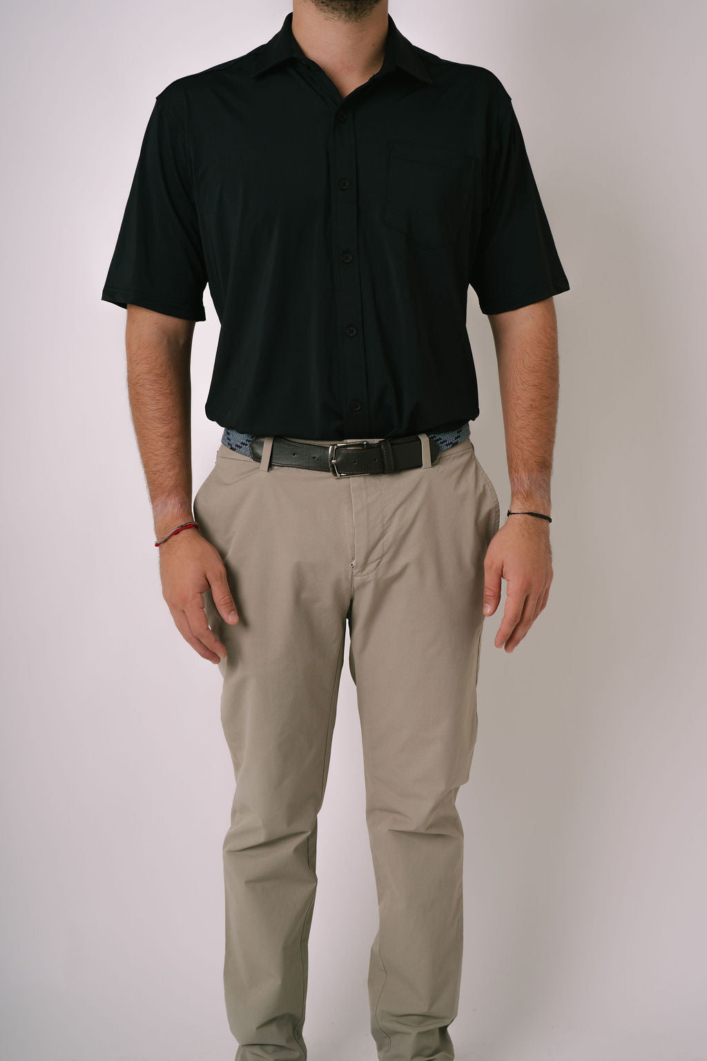 Black Button-Up