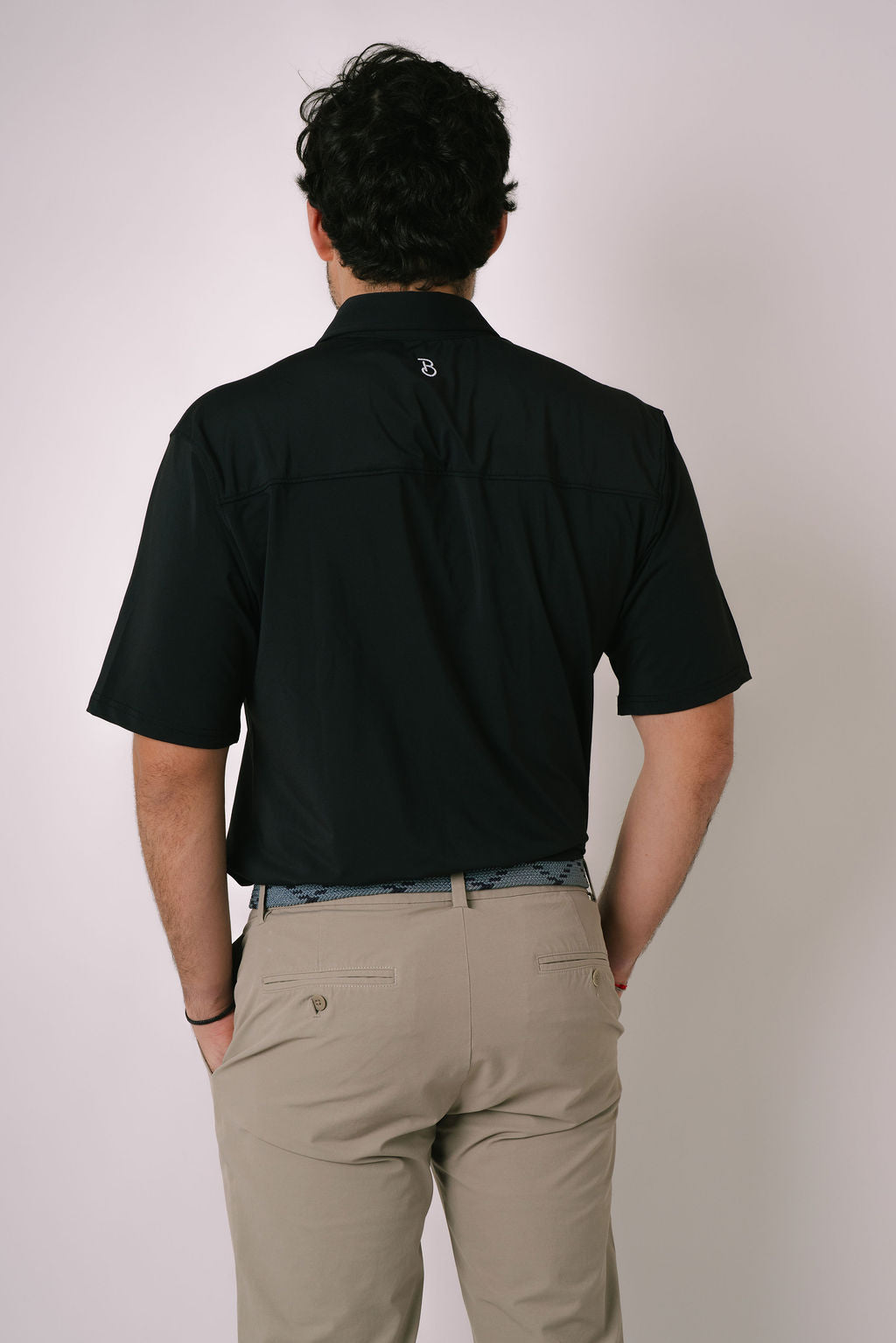 Black Button-Up