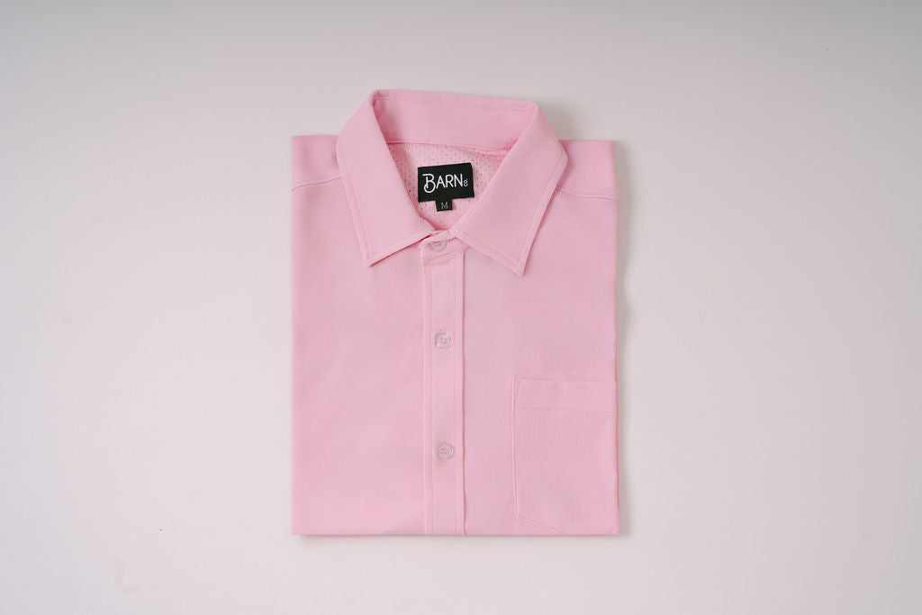Peach Button-Up