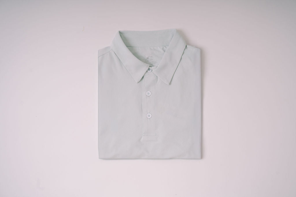 Blue Fade Golf Polo