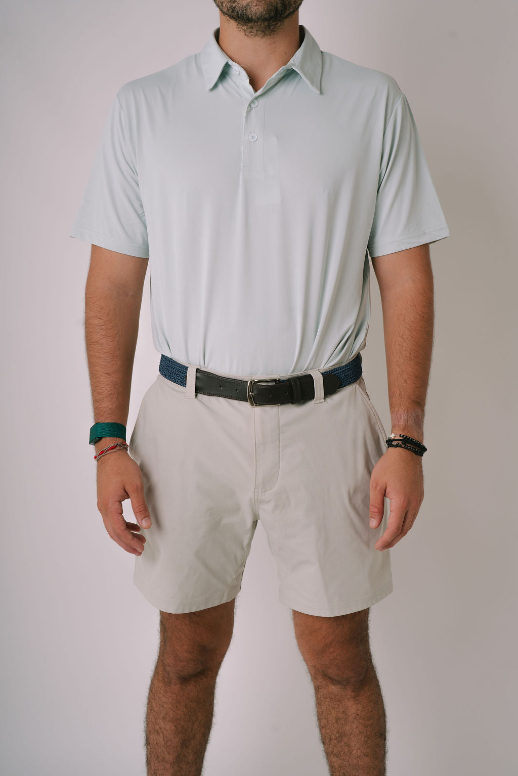 Blue Fade Golf Polo