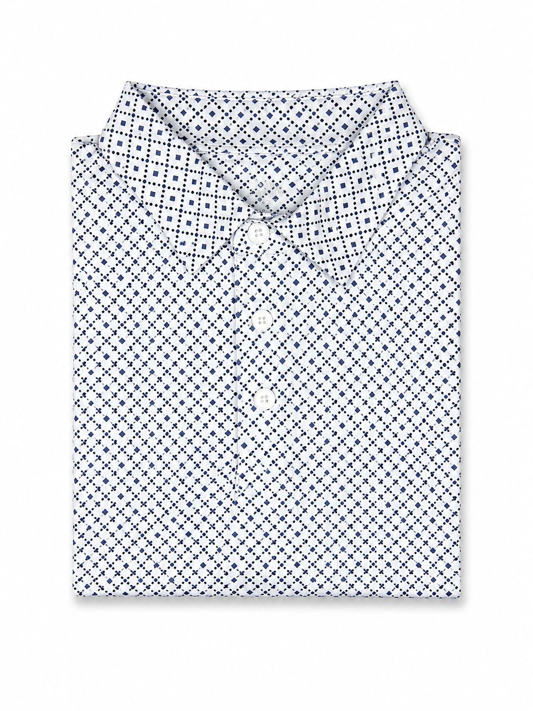 White Office Polo