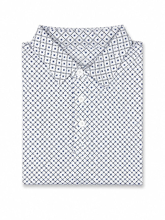 White Office Polo