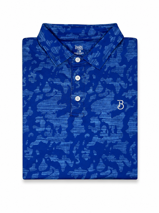 Camo Navy Polo
