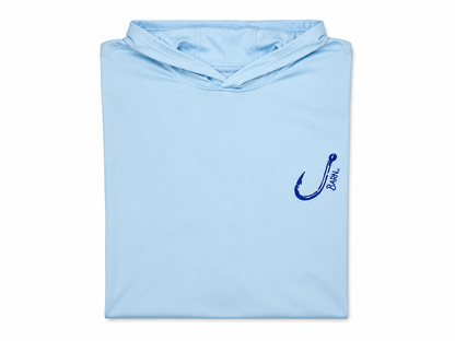 Light Blue Mahi Mahi Fishing Tee
