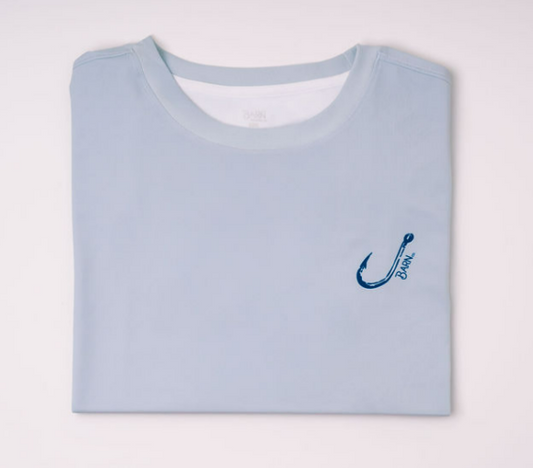 Grey Fishing Tee