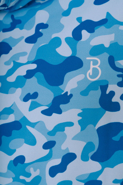 Blue Camo Fishing Tee