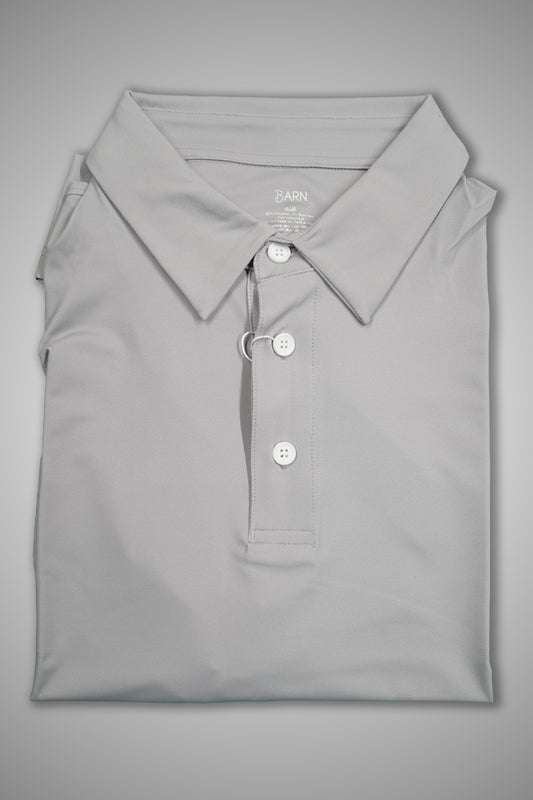 Grey Performance Polo