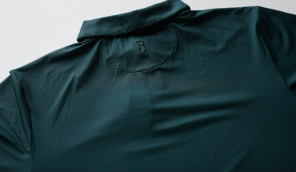 Dark green Long polo
