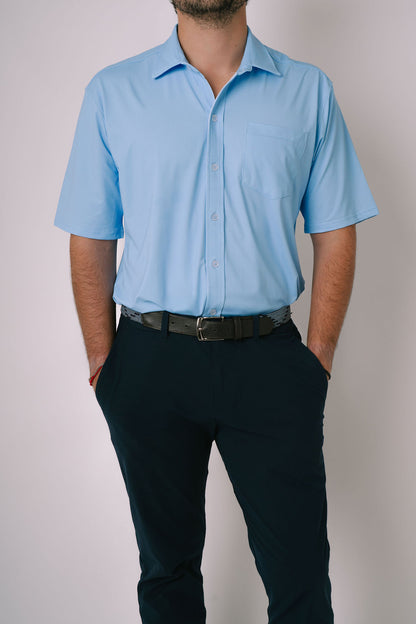 Light Blue Button-Up