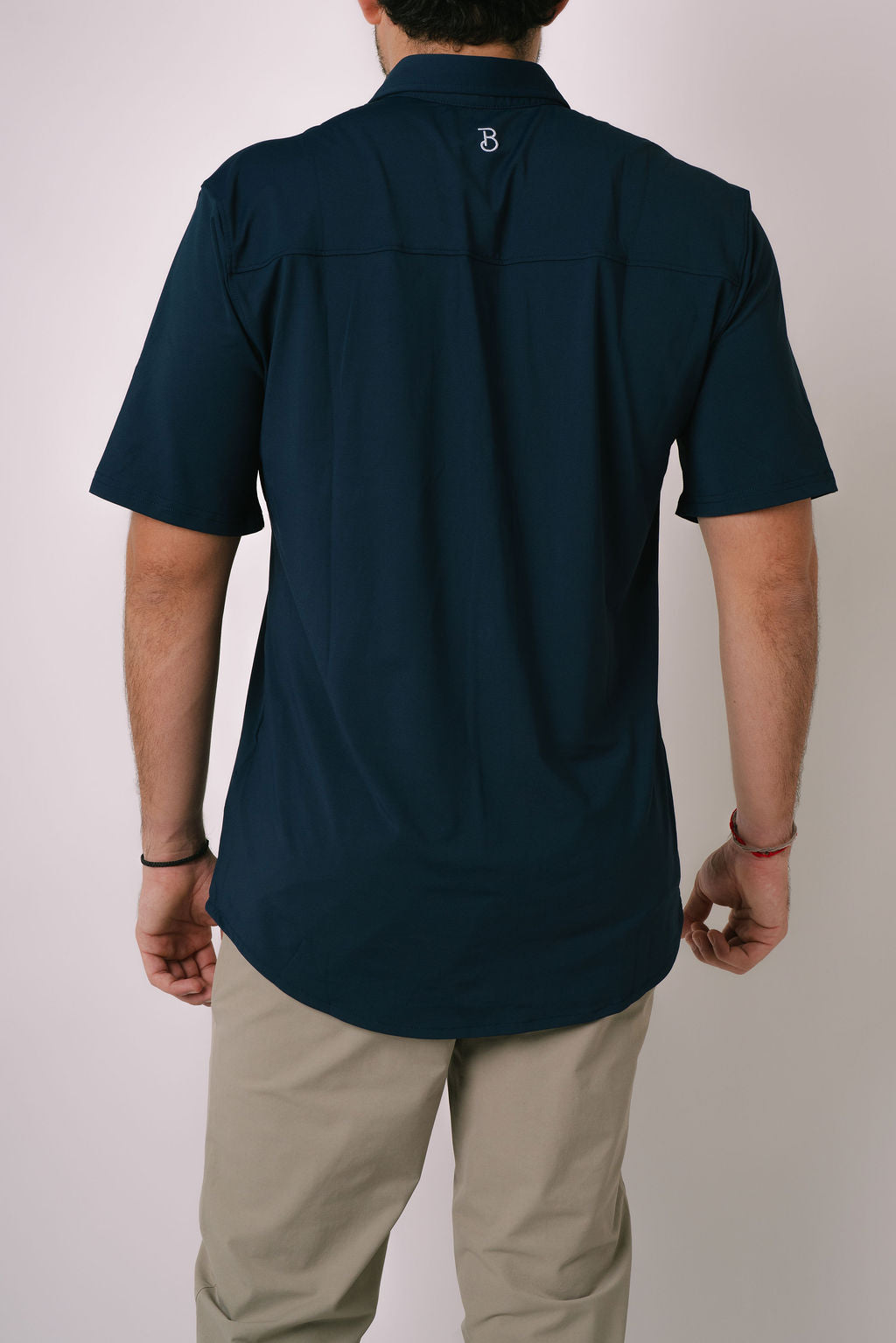 Navy Blue Button-Up