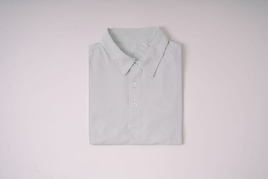 Blue Fade Golf Polo
