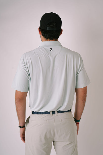 Blue Fade Golf Polo