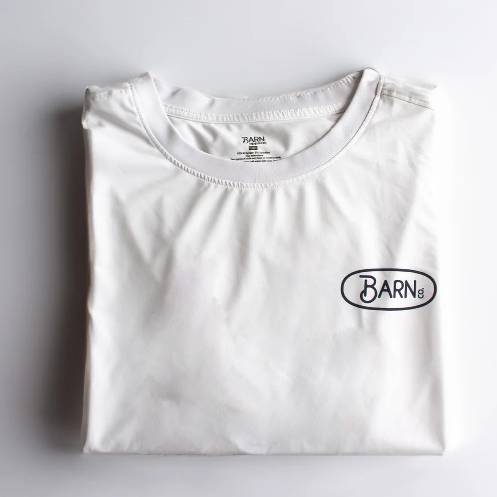 Full White Performance T-Shirt