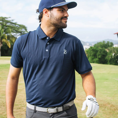 Navy Blue Performance Polo