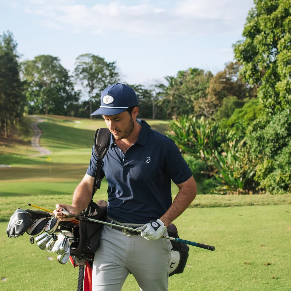 Navy Blue Performance Polo