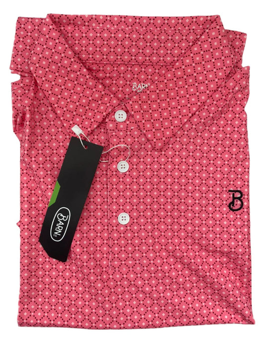 Office Polo Light Red