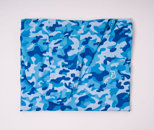 Blue Camo Fishing Tee