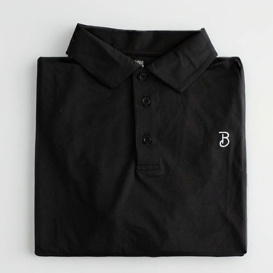 Black Performance Polo